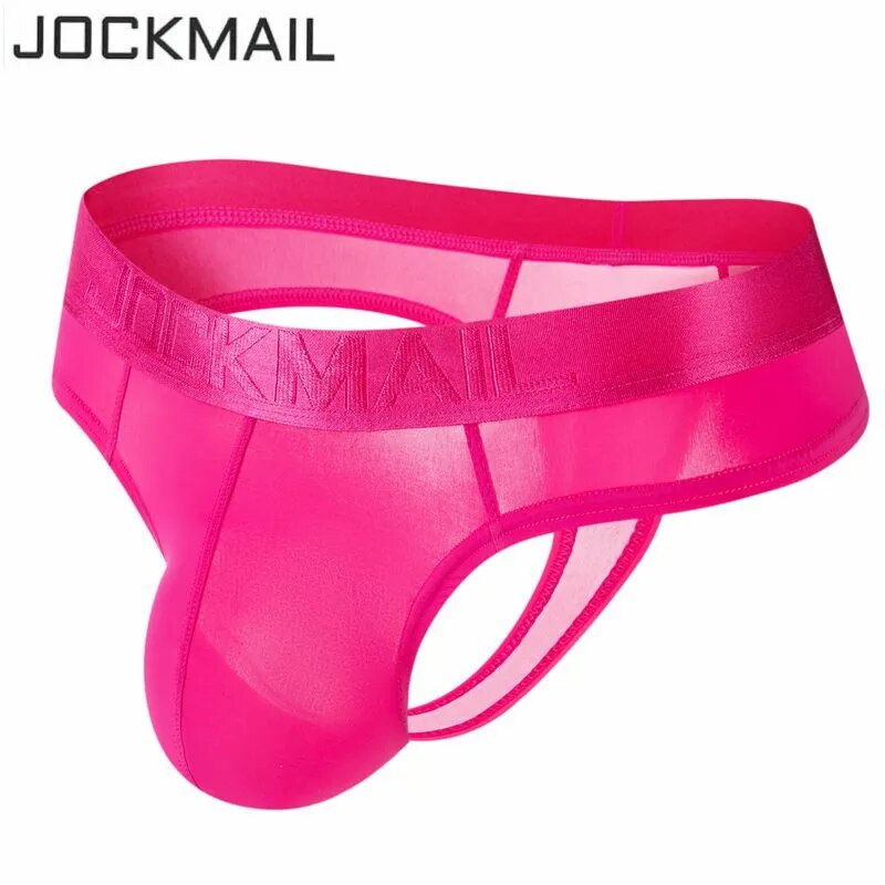 JOCKMAIL, ropa interior transparente para hombre, calzoncillos con bolsa para pene, bikini para hombre, tangas, tanga para hombre, ropa interior gay, suspensorio