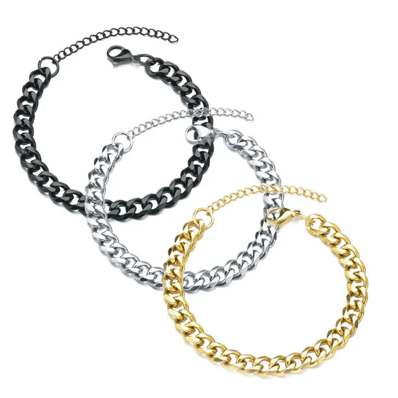 Cuban Chain - Classic Stainless Steel 3/5/7mm