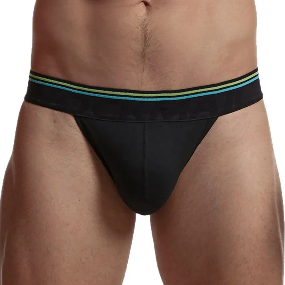 Jockmail-ropa interior Sexy para Hombre, Tanga de algodón para Hombre Gay, ropa interior, Bikini, calzoncillos suaves para Hombre, ropa interior, pantalones cortos, bragas