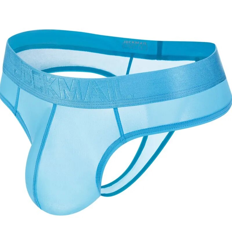 JOCKMAIL, ropa interior transparente para hombre, calzoncillos con bolsa para pene, bikini para hombre, tangas, tanga para hombre, ropa interior gay, suspensorio