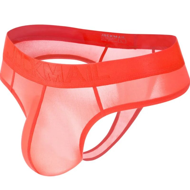 JOCKMAIL, ropa interior transparente para hombre, calzoncillos con bolsa para pene, bikini para hombre, tangas, tanga para hombre, ropa interior gay, suspensorio