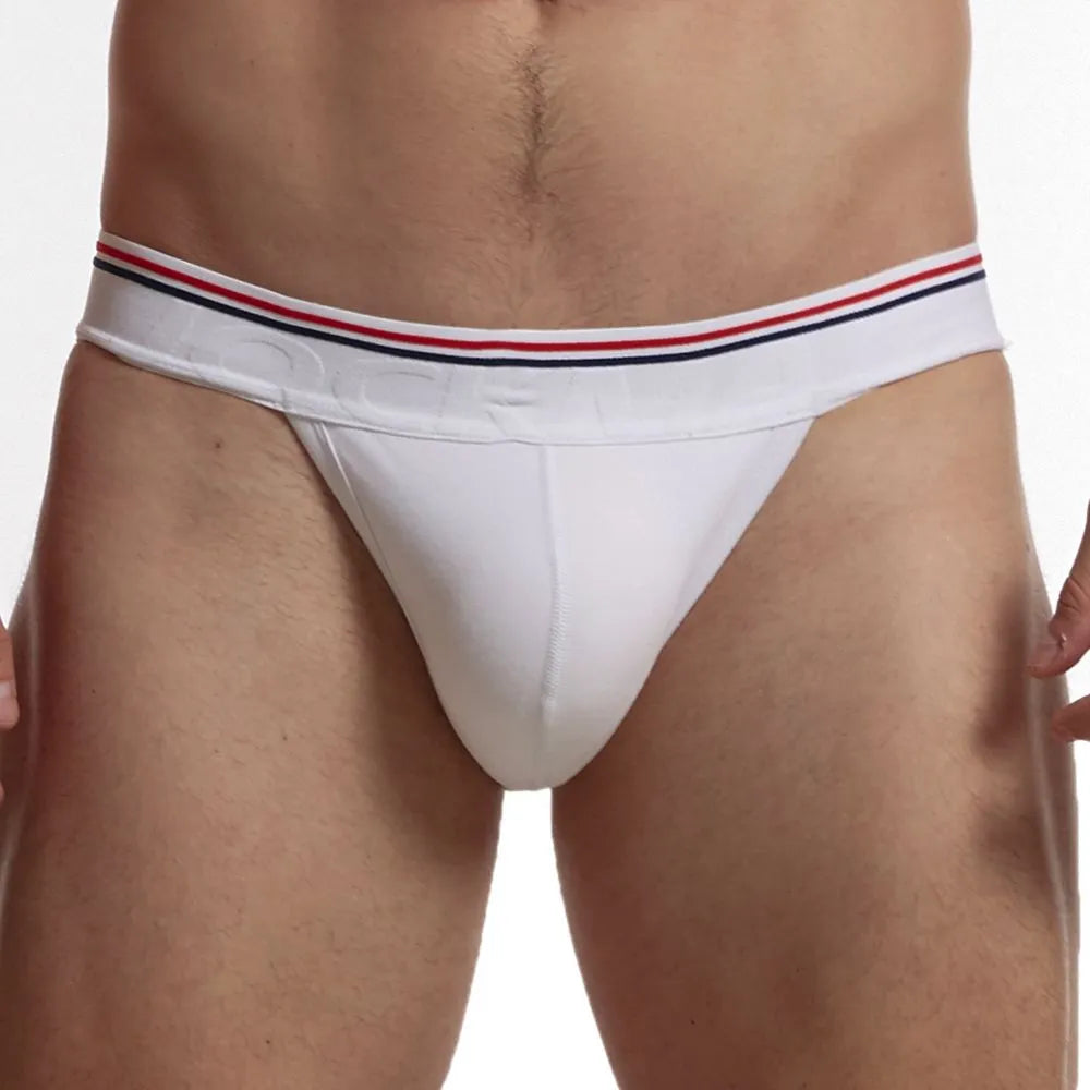 Jockmail-ropa interior Sexy para Hombre, Tanga de algodón para Hombre Gay, ropa interior, Bikini, calzoncillos suaves para Hombre, ropa interior, pantalones cortos, bragas