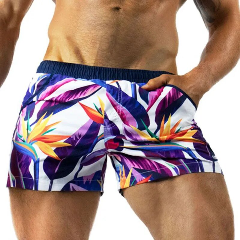 Nuevos pantalones cortos deportivos de secado rápido para hombre, sin forro, ligeros, con cinturón elástico, Boxers, bañadores, Jams para gimnasios, correr, Fitness, pantalones cortos de playa