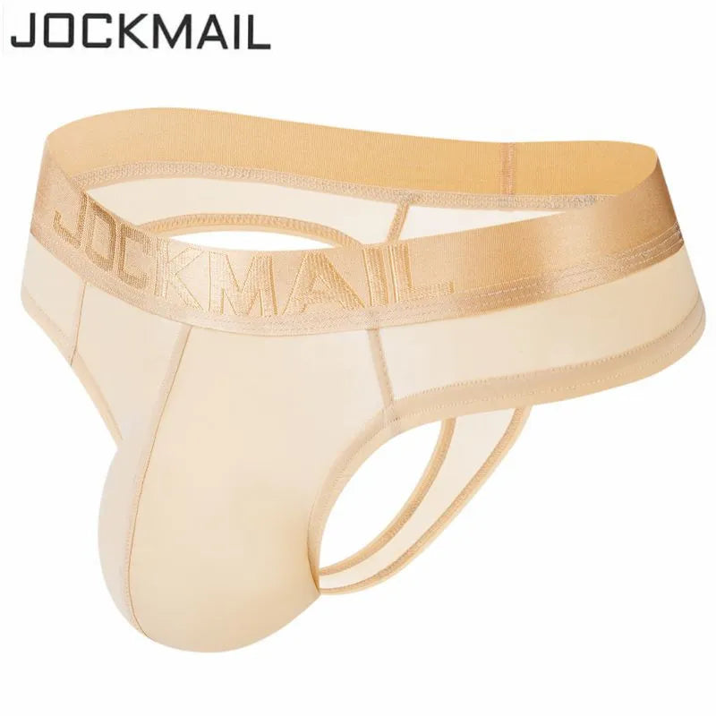 JOCKMAIL, ropa interior transparente para hombre, calzoncillos con bolsa para pene, bikini para hombre, tangas, tanga para hombre, ropa interior gay, suspensorio