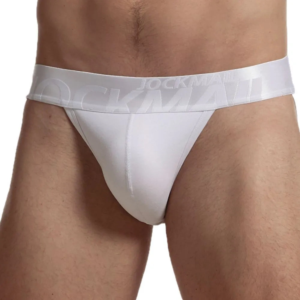 Jockmail-ropa interior Sexy para Hombre, Tanga de algodón para Hombre Gay, ropa interior, Bikini, calzoncillos suaves para Hombre, ropa interior, pantalones cortos, bragas