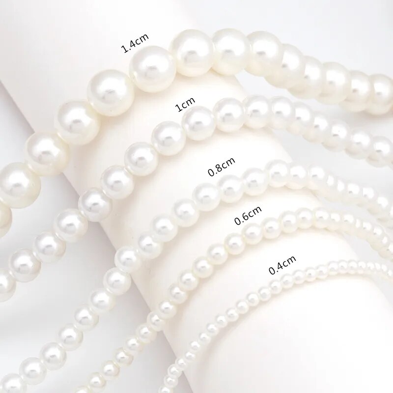 Imitation Pearl Necklace for Men