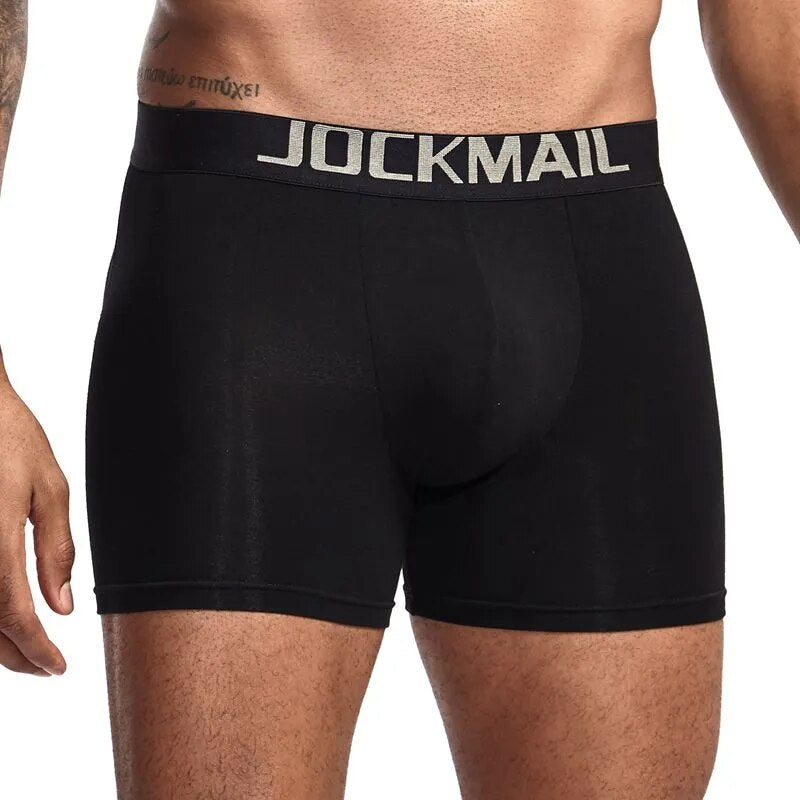 Jockmail 2 pçs masculino acolchoado boxer breve cueca gay cuecas sexy buttoceks levantador de algodão bunda ampliar push bolsa cuecas hombre