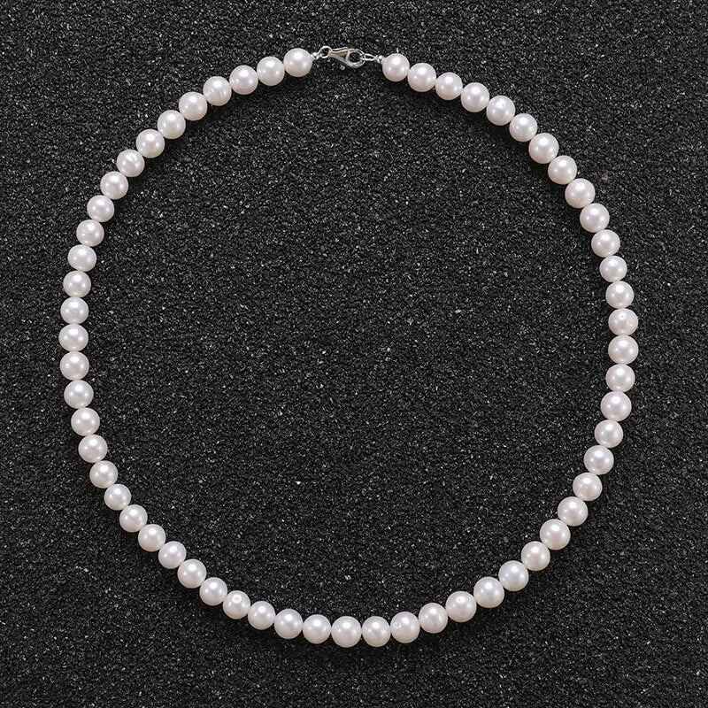 Imitation Pearl Necklace for Men