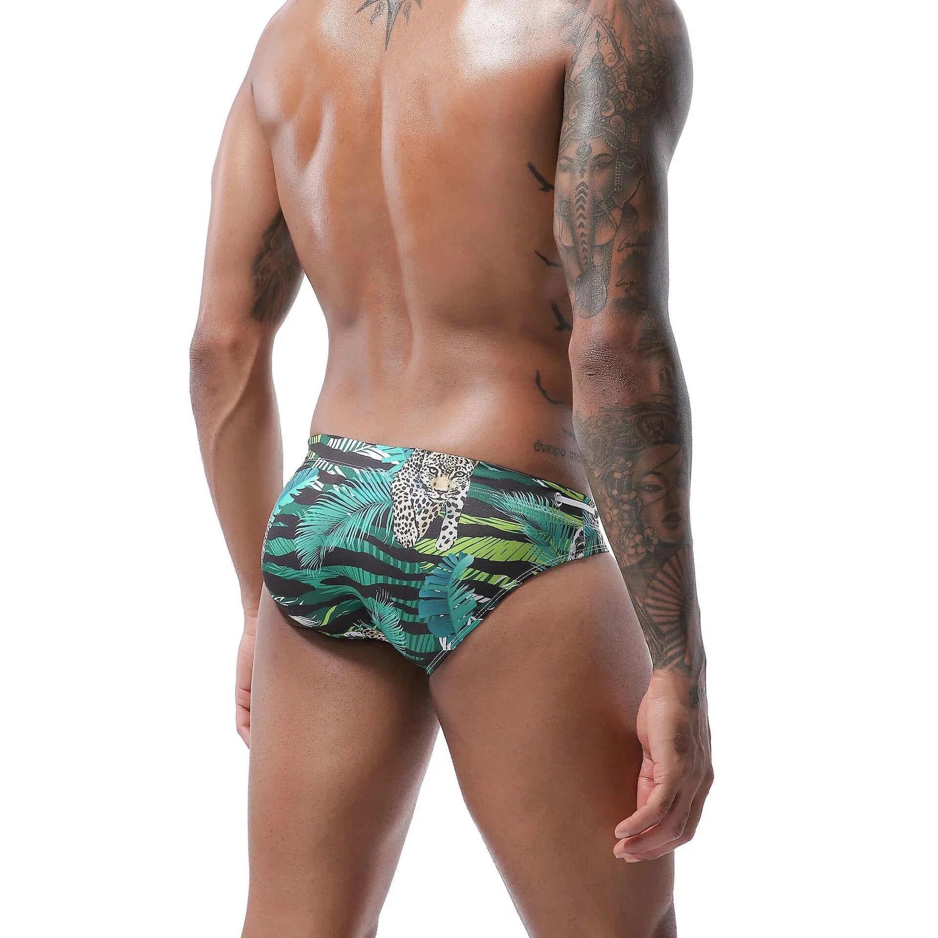 Bikini Sexy para hombre, ropa de baño, calzoncillos para nadar, traje de baño para hombre Gay, traje de baño Sunga para playa, surf, ropa deportiva acuática, traje de baño corto para hombre