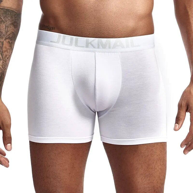 Jockmail 2 pçs masculino acolchoado boxer breve cueca gay cuecas sexy buttoceks levantador de algodão bunda ampliar push bolsa cuecas hombre